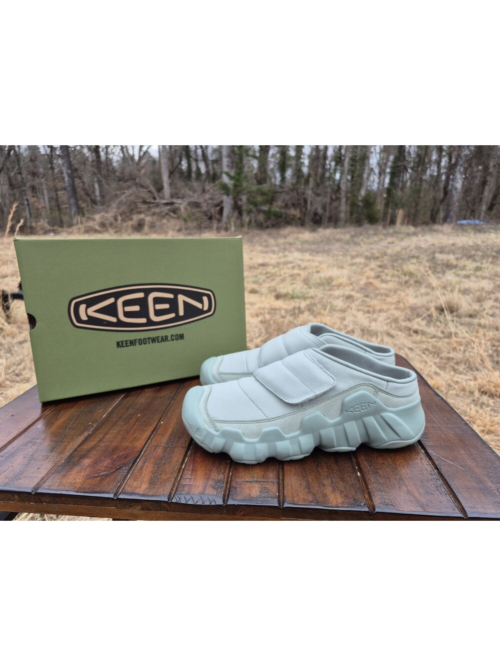 Keen Womens Hypowser Wrap Blueish Iceberg Green Shoes Size 10 New in Box - Picture 4 of 7